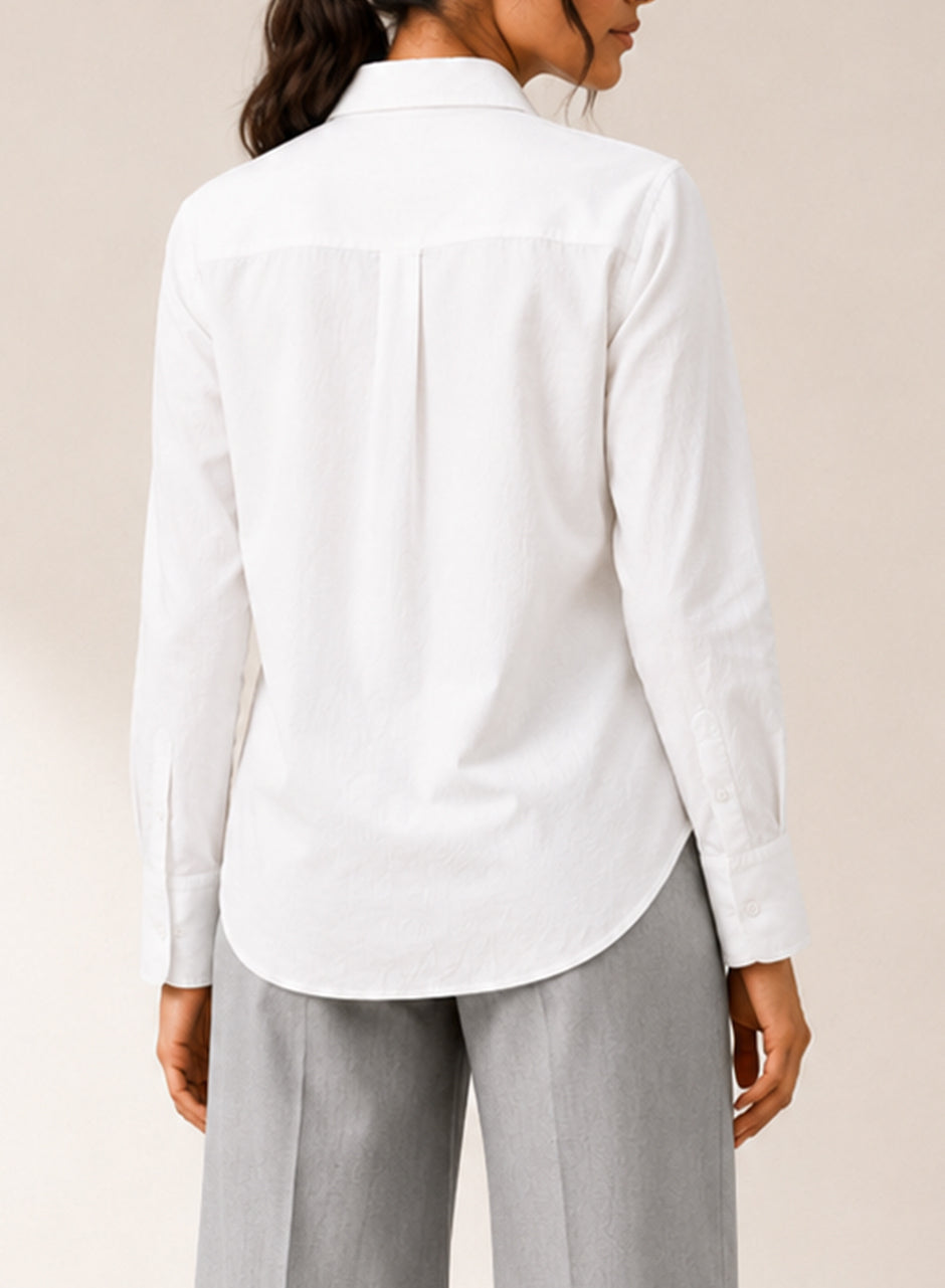 Barelight Button Down White