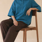 Quiet Collared Shirt Blue