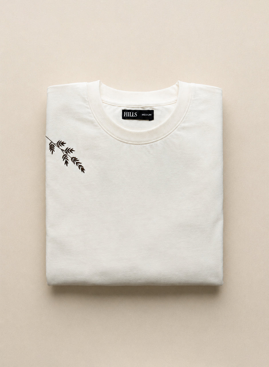 Unisex Relaxed Embroidered TEE