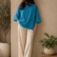 Quiet Collared Shirt Blue